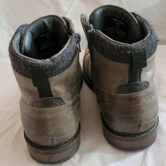 BULLBOXER Men's Edwin Boot GREY Size 8 - Picture 6 of 8